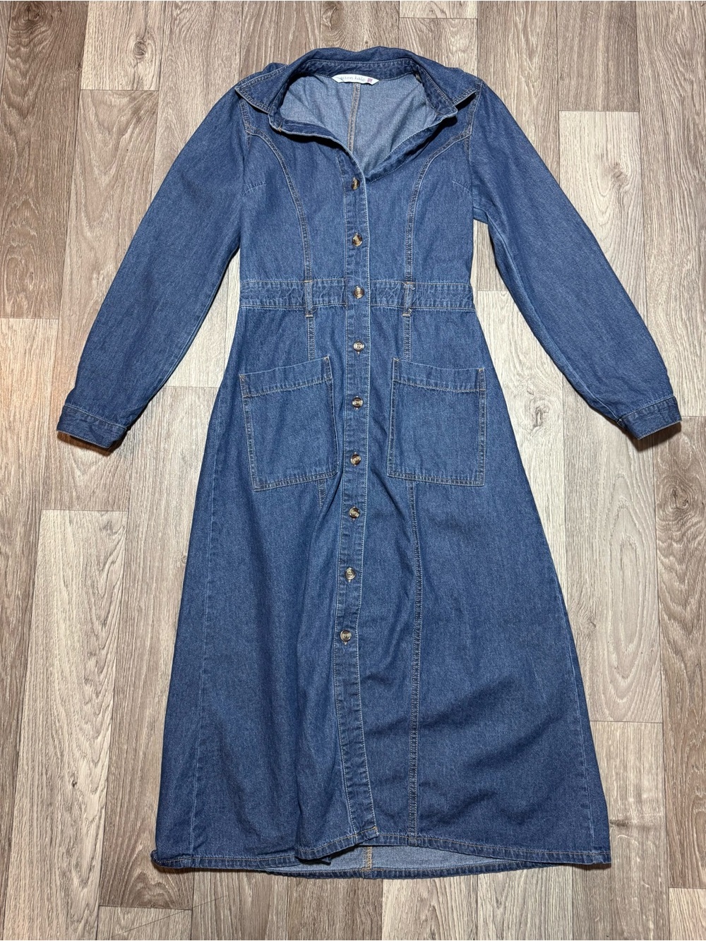 Given Kale Denim Dress Size Small